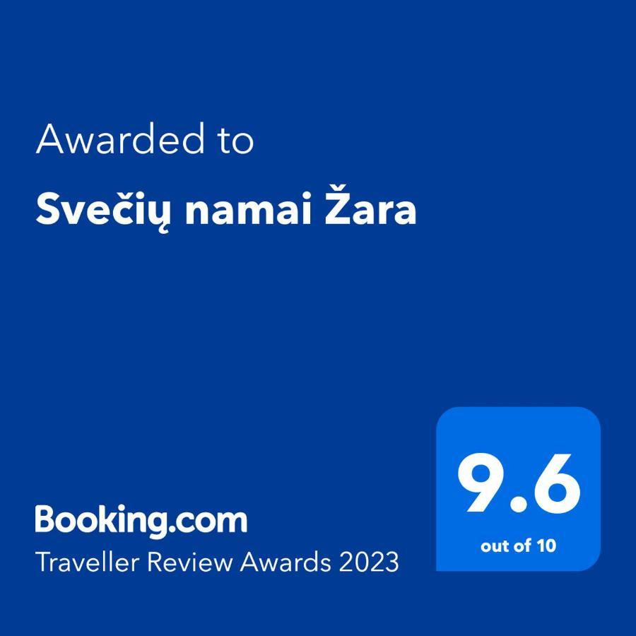 Hotel Sveciu Namai Zara Tytuvenai Exterior foto